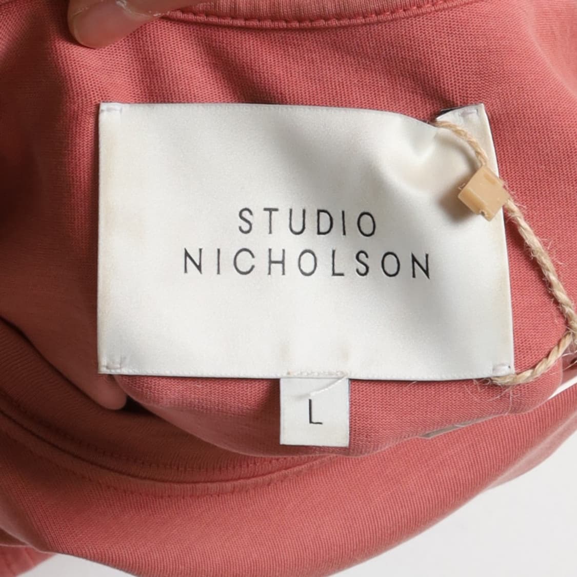 스튜디오 니콜슨 Studio Nicholson Cotton T-shirt 상품이미지7
