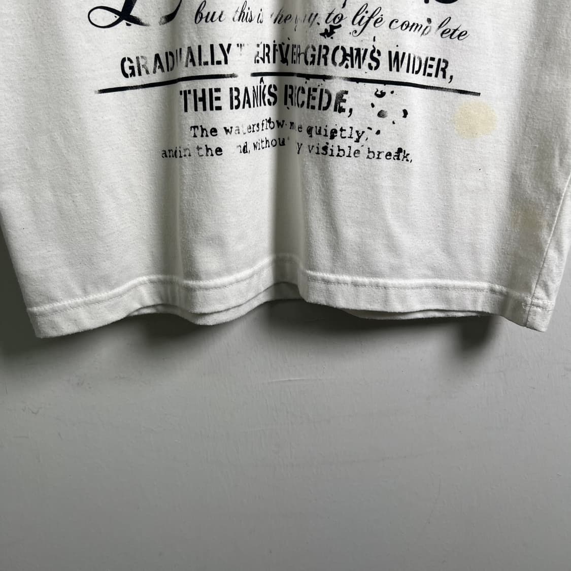 jpn vtg 락 펑크 y2k 레이어드 반팔 티셔츠 XL 상품이미지6