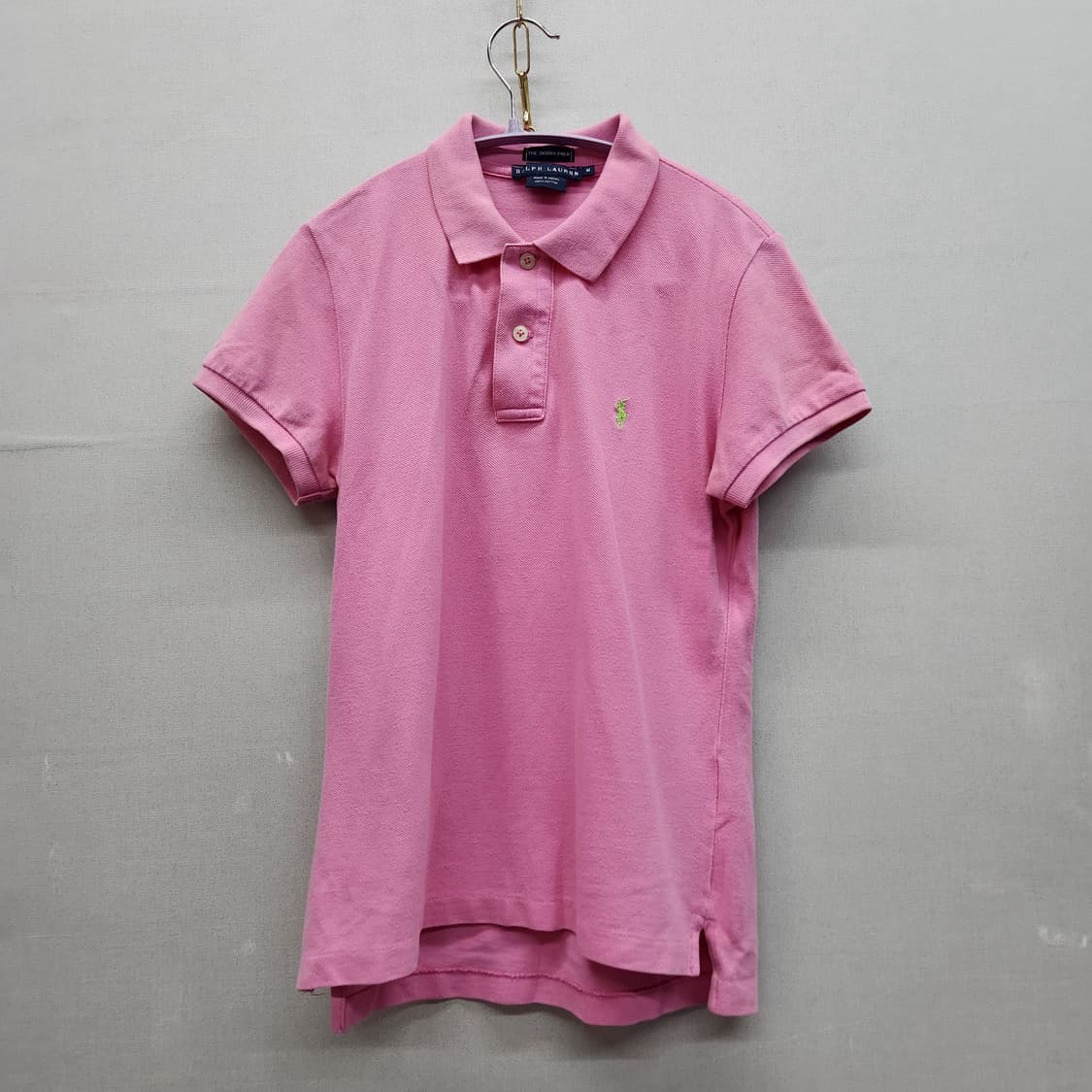 폴로랄프로렌 로고 스키니 반팔카라 M(S) 상품이미지1