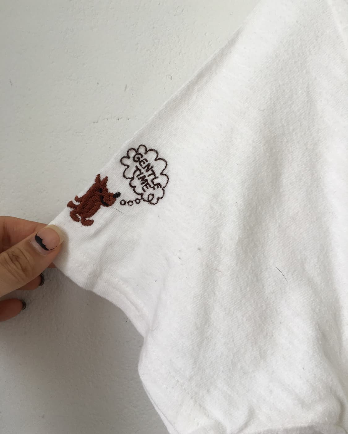 Patch point t shirt 상품이미지3