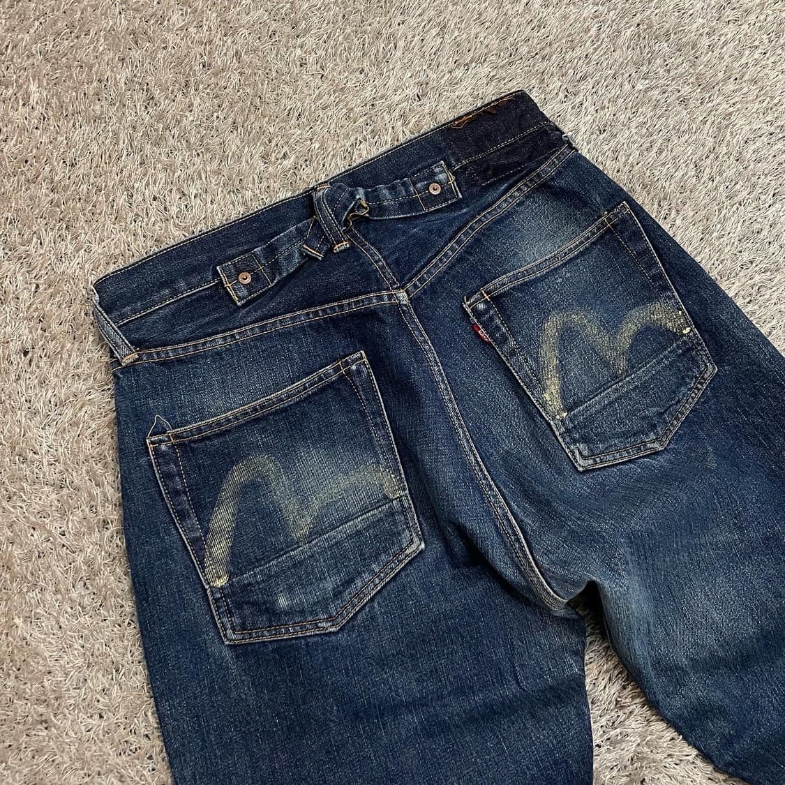 에비수(EVISU) 신치백 셀비지 데님팬츠 상품이미지5