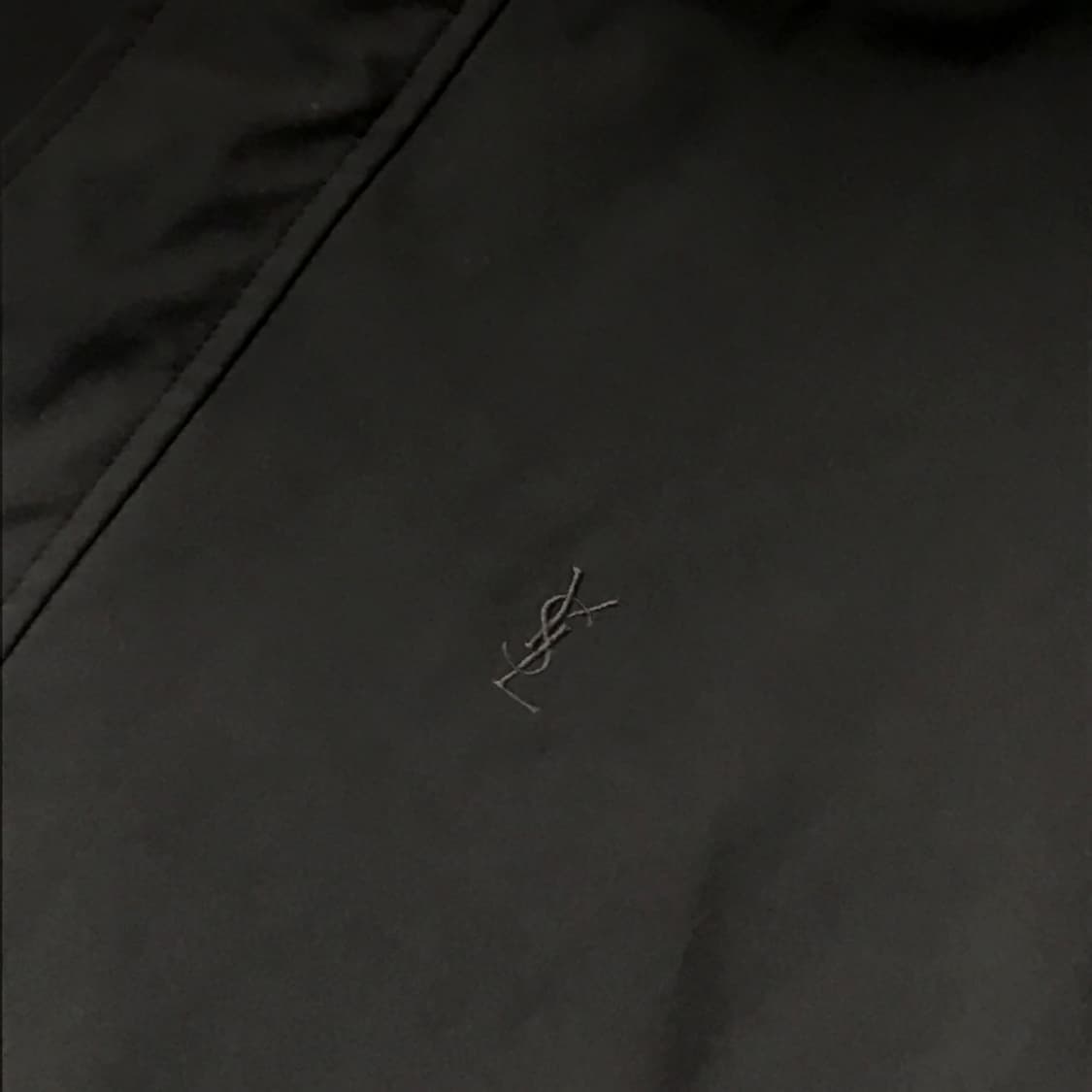 90s 입생로랑 브라운 차콜 집업 블루종 자켓 남성 102 여성 루즈핏 상품이미지4