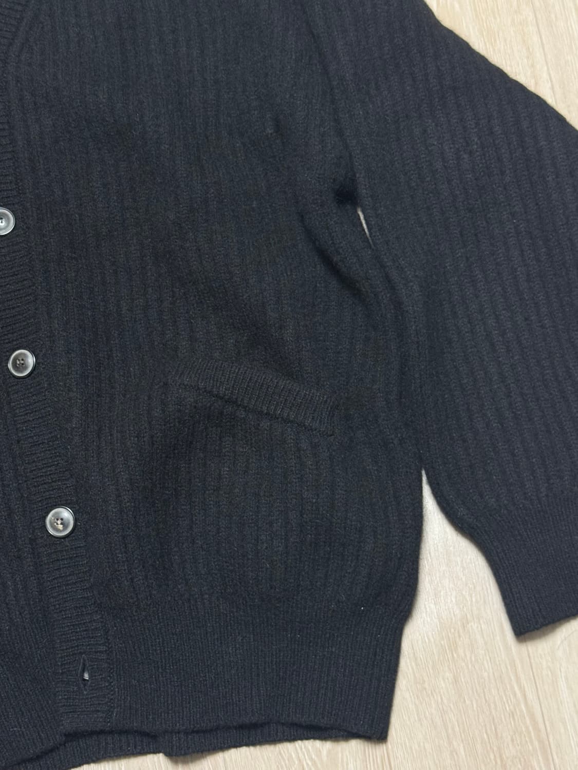 요코사카모토 야크 울 니트 가디건 상품이미지5