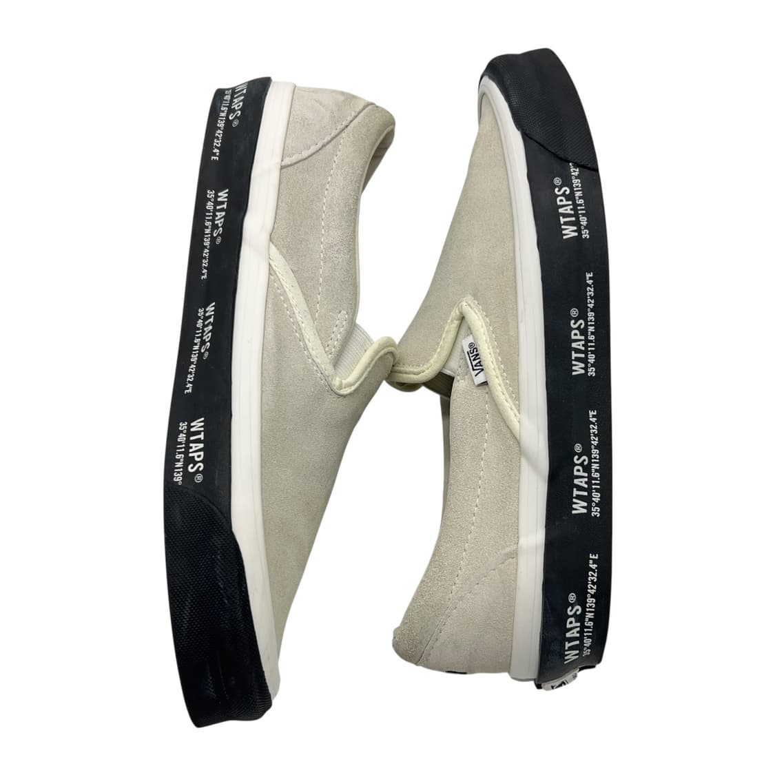 265 반스 x 더블탭스 클래식 슬립온 LX 화이트 블랙 상품이미지3