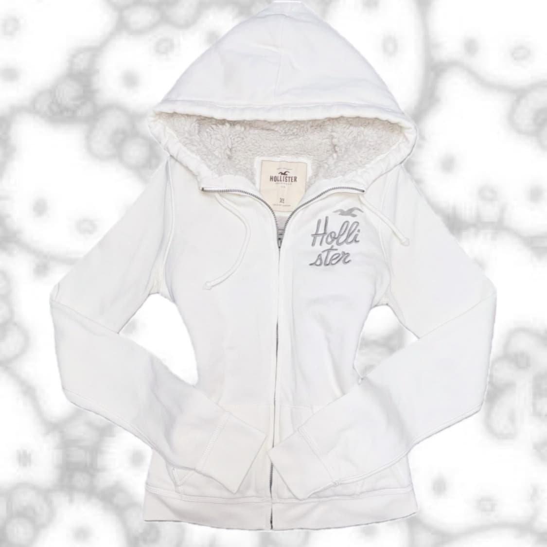 대대장 홀리스터 딱붙핏 양털 울프죠 후드집업 xs 상품이미지1