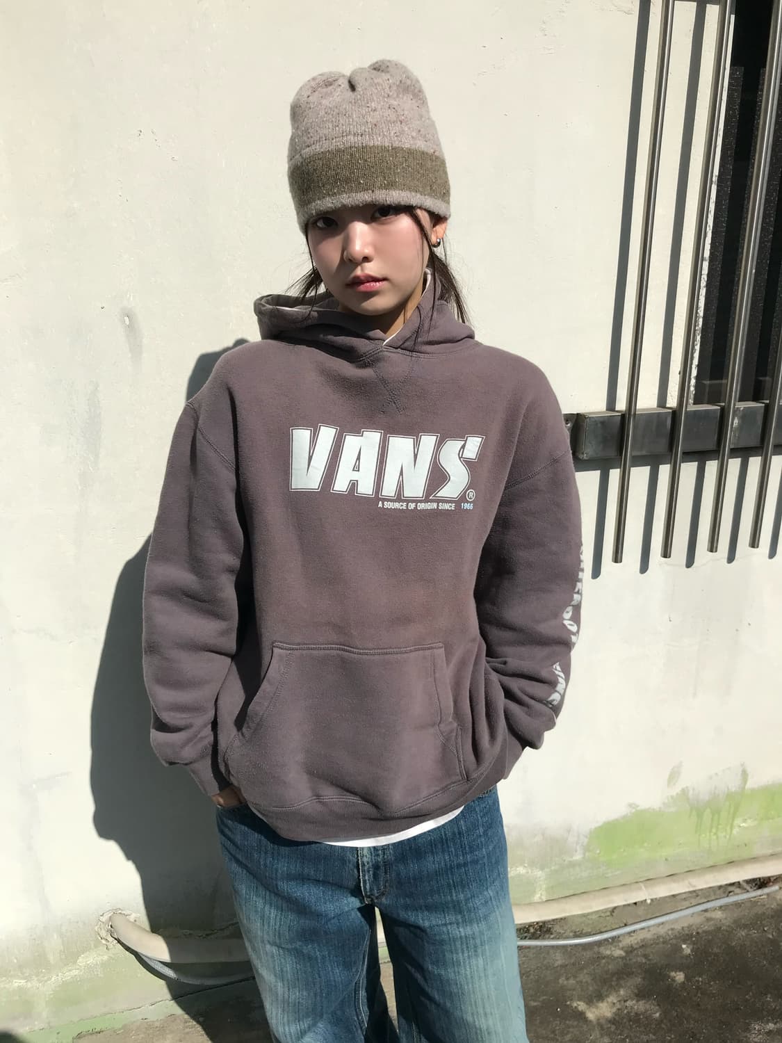 반스 차콜 후드티  상품이미지4