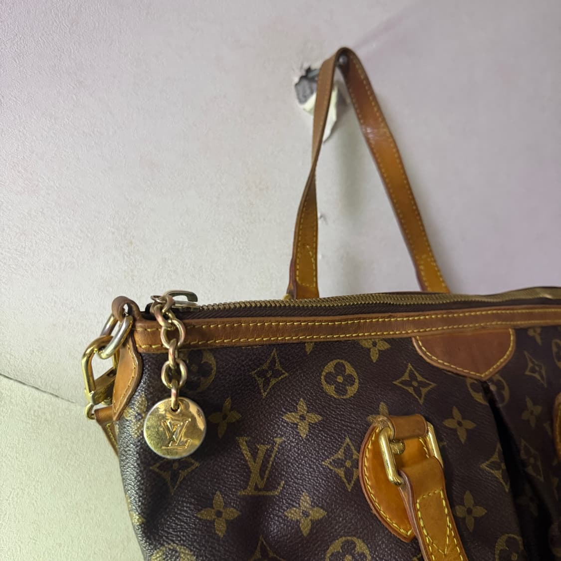 빈티지 루이비통 모노그램 팔레모 PM 토트&크로스백 상품이미지5