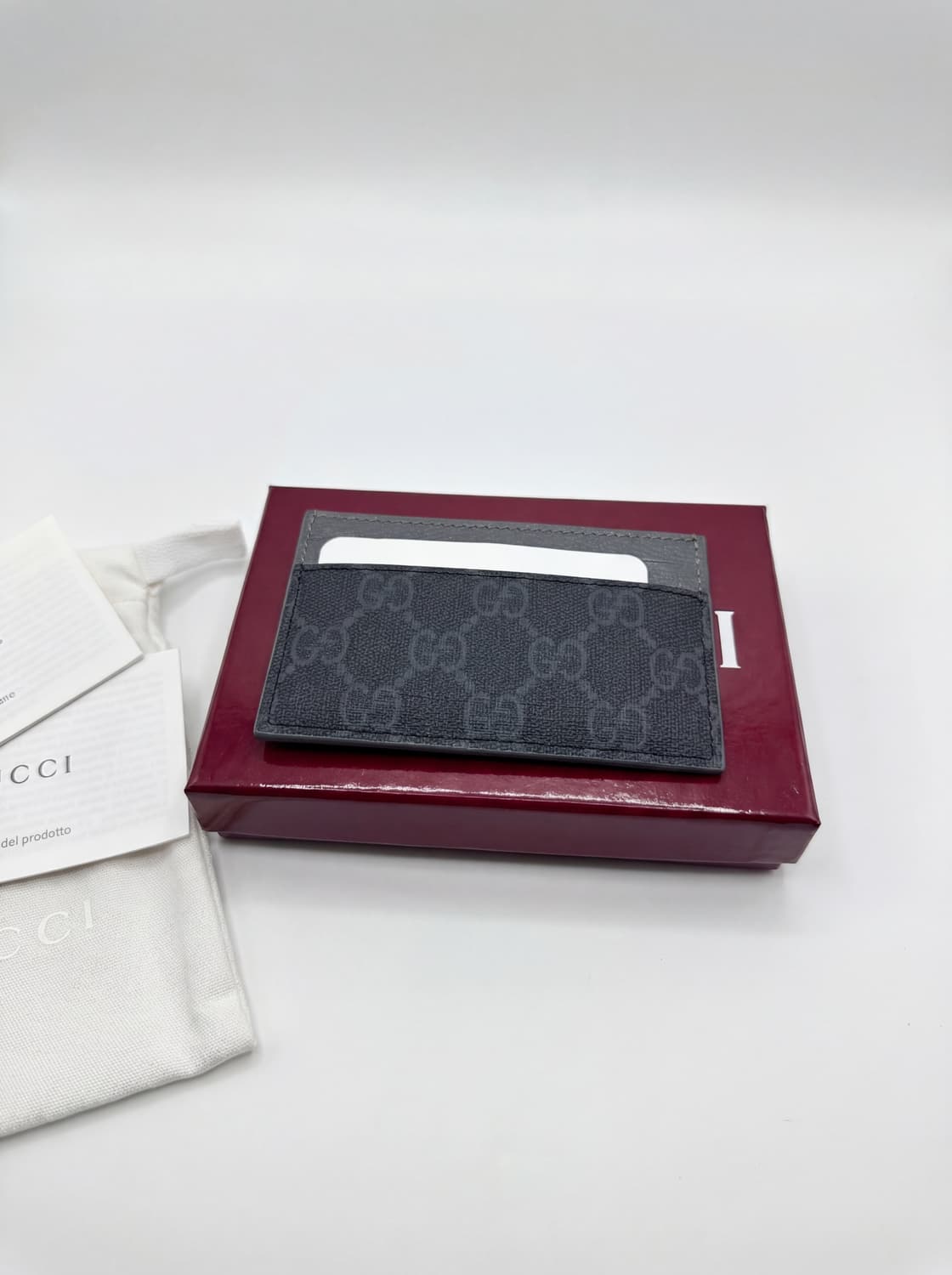 구찌 GG 블랙 카드지갑(새상품) 상품이미지3