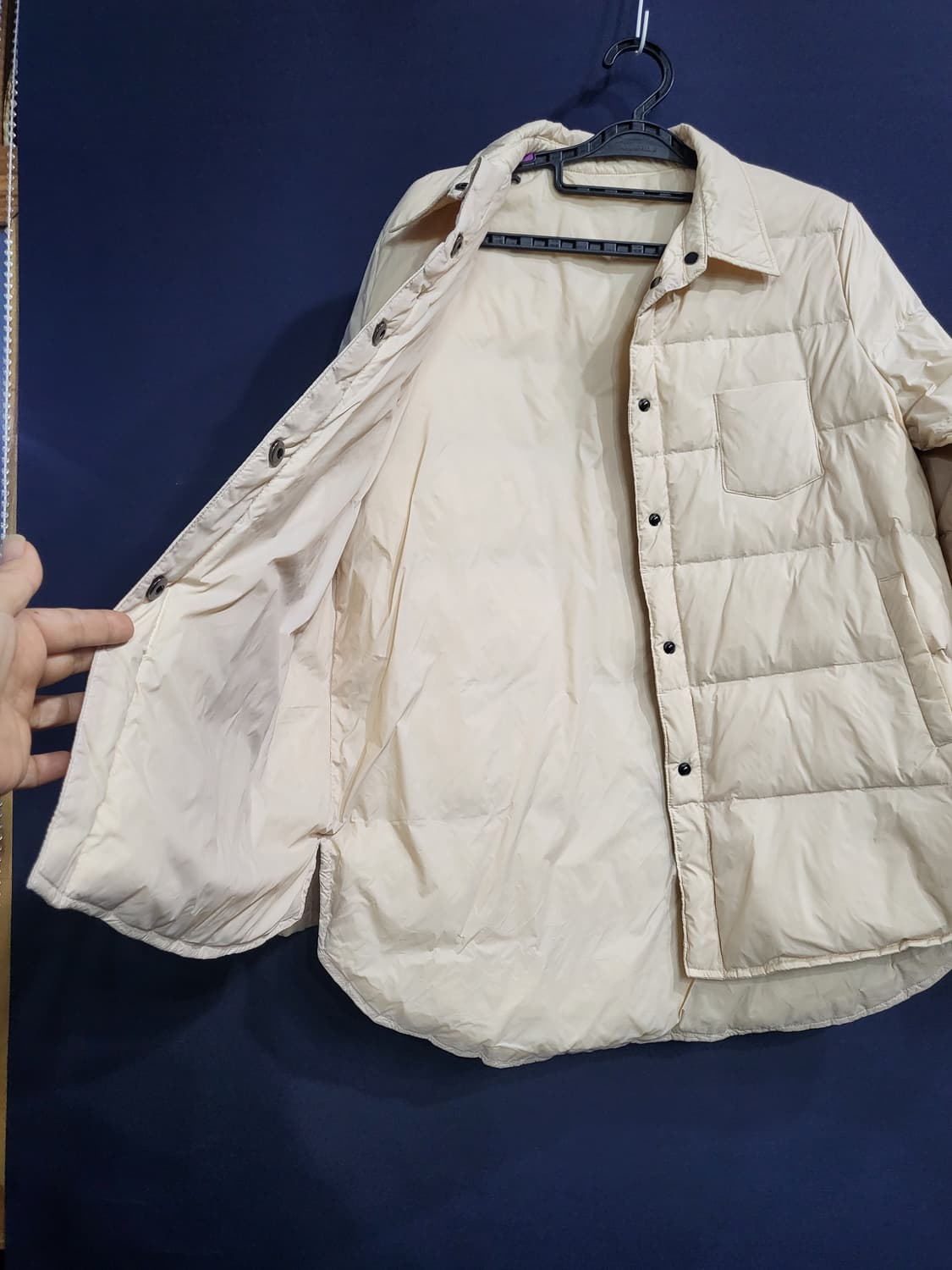 TUbe튜브 덕다운 경량패딩 자켓식 상품이미지5