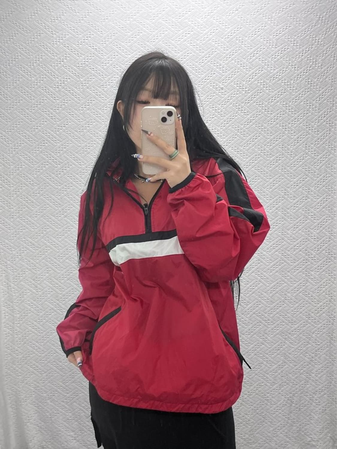 나이키 올드스쿨 레트로 90's 바람막이 아노락 L C07622 상품이미지1