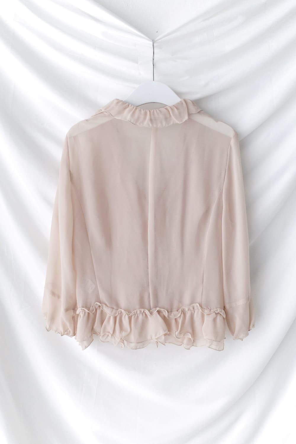frill see-through cardigun 상품이미지2