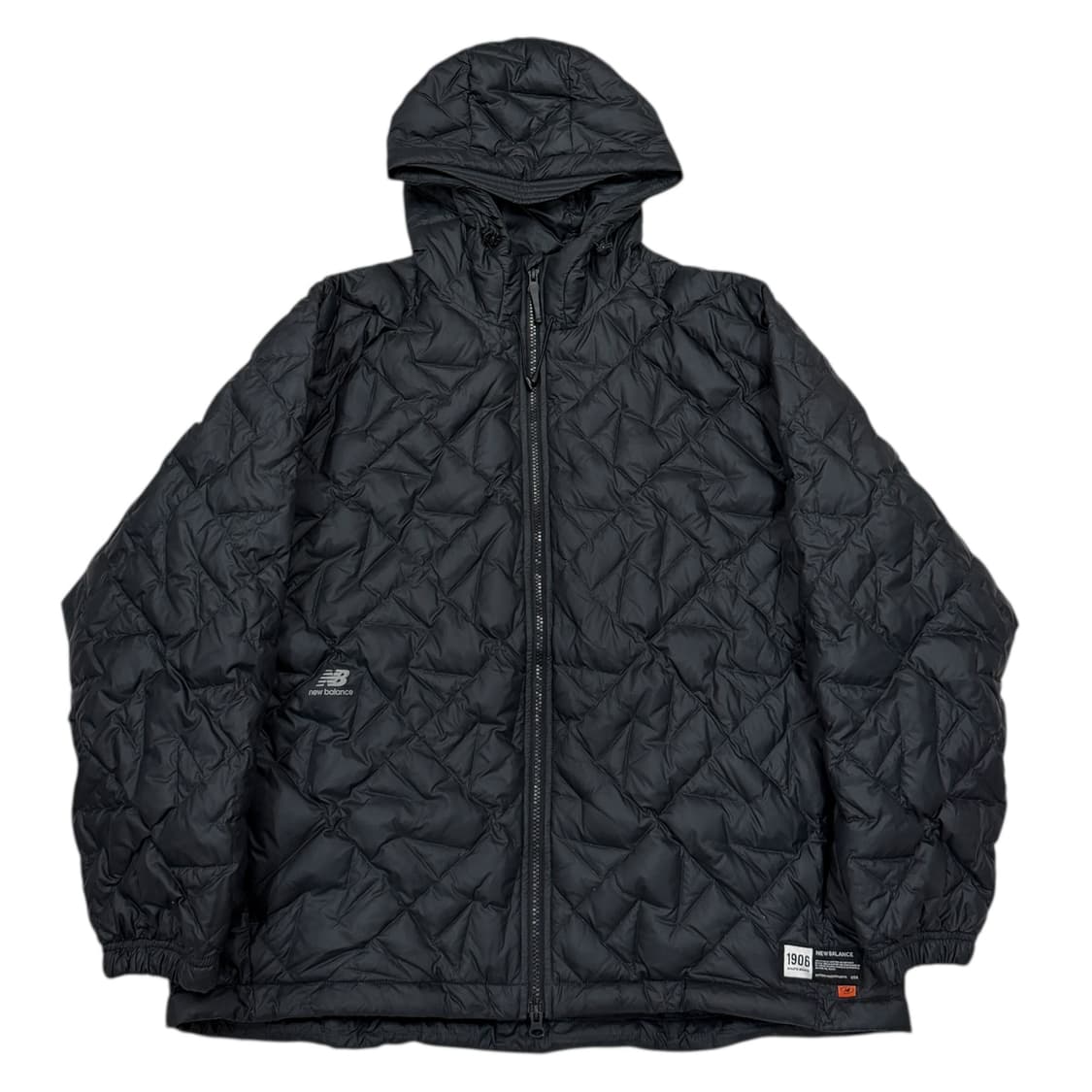 뉴발란스 뉴보이 퀄팅 RDS 다운 후드 경량패딩 자켓 블랙 2XL 110 상품이미지1