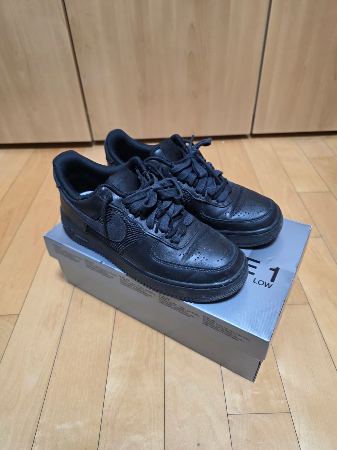 나이키 슬램잼 에어포스1 로우 SP 블랙 255 상품이미지2