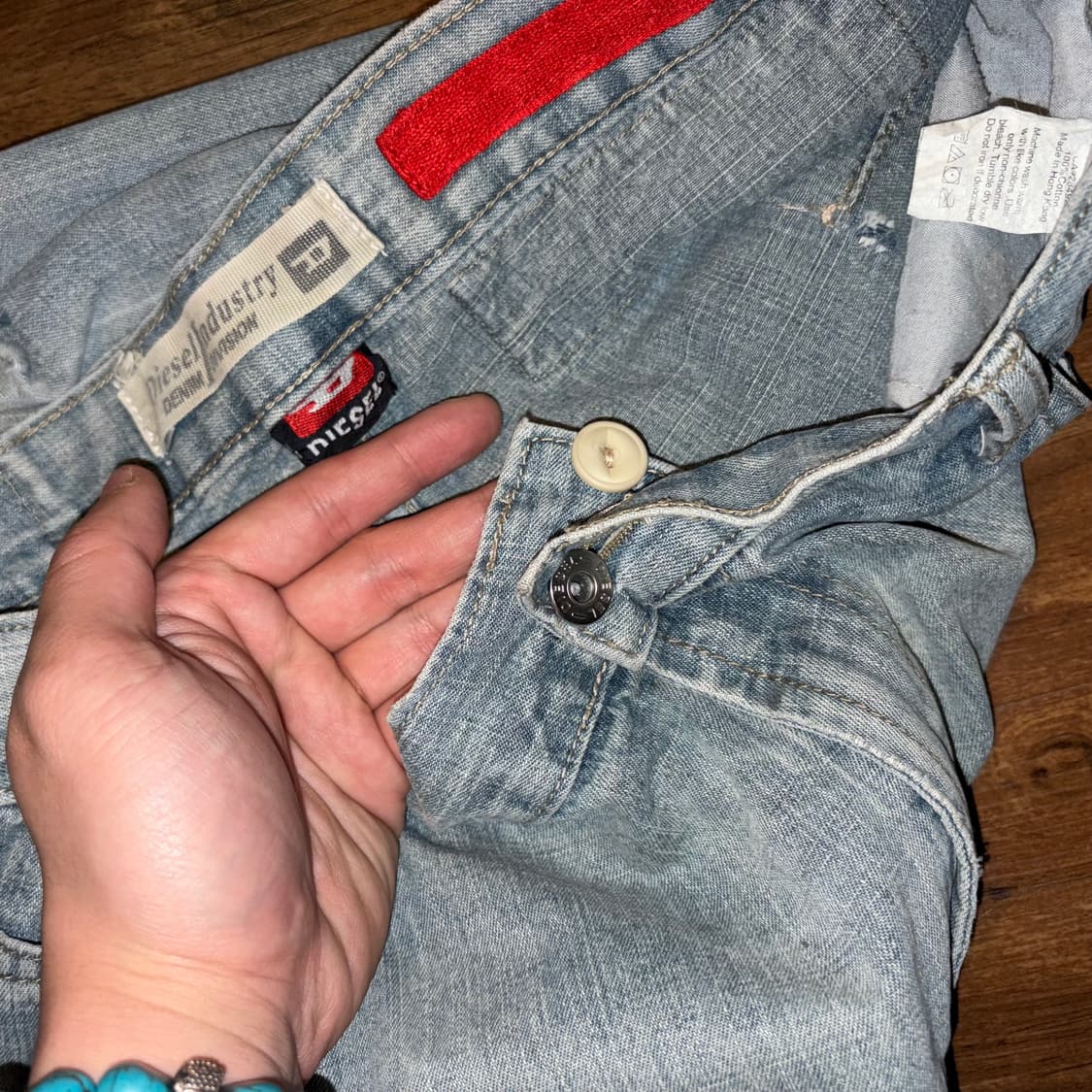 Diesel washed curve pocket denim pants 상품이미지7