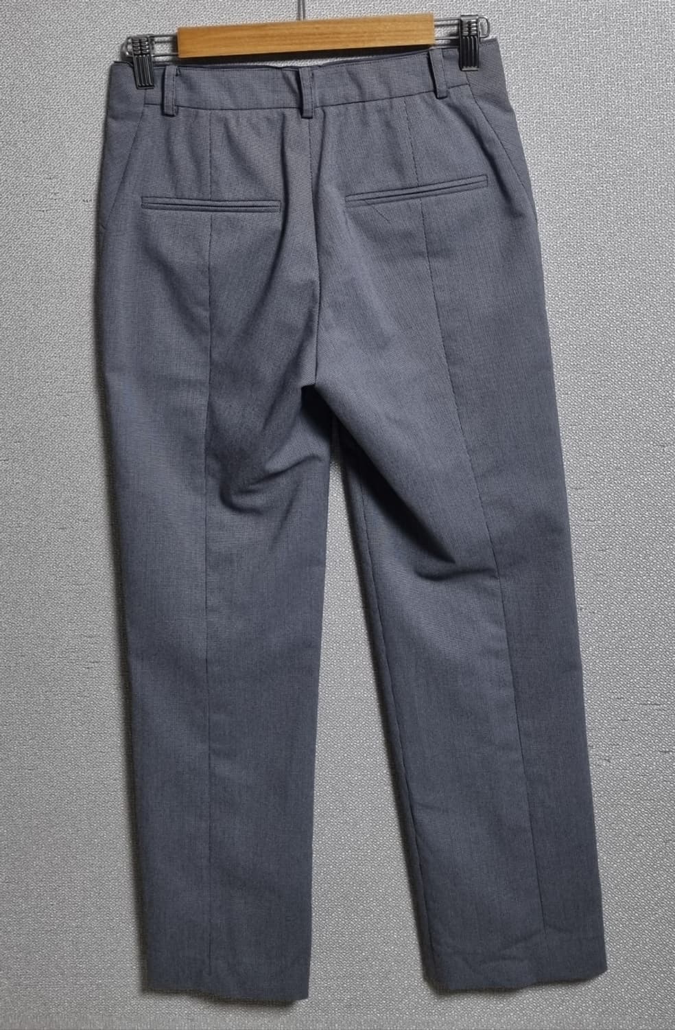 61) 한섬 SJSJ 블랙 잔체크 슬랙스 팬츠 상품이미지3