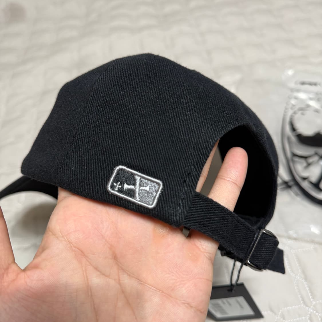 이티씨이 NY cross washed cap (ETCE)- L 새상품 상품이미지4