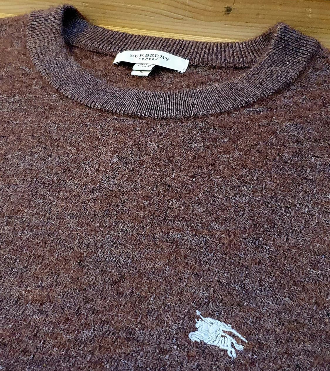 100.버버리 캐시미어 니트(남성) 상품이미지4