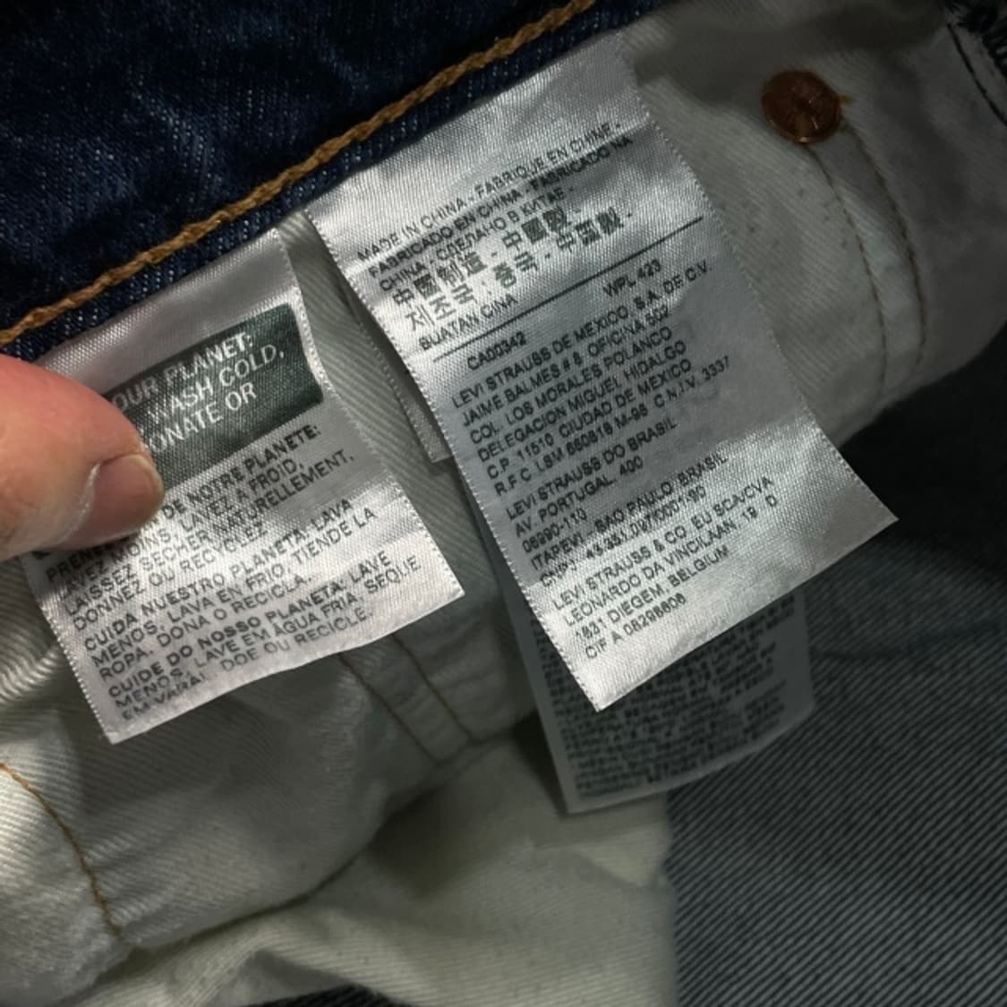 32 리바이스 512 청바지 상품이미지3