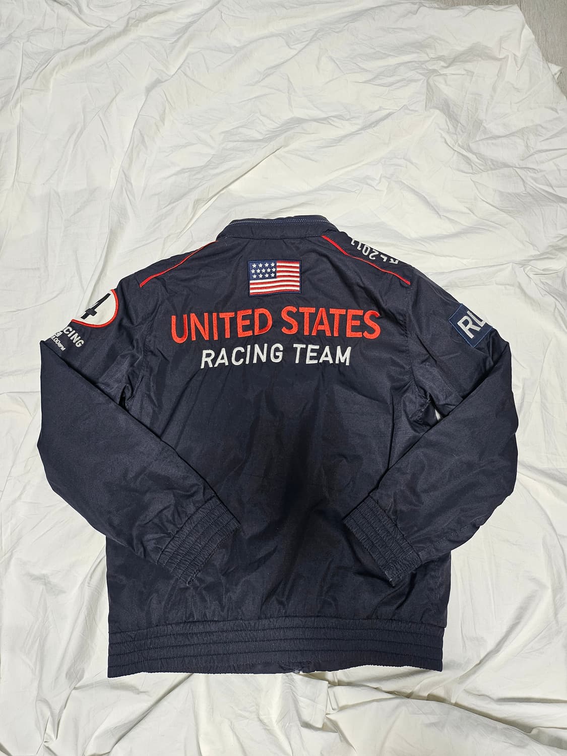 폴로 랄프로렌 빅포니 성조기 레이싱 자켓 보이즈 M 상품이미지2