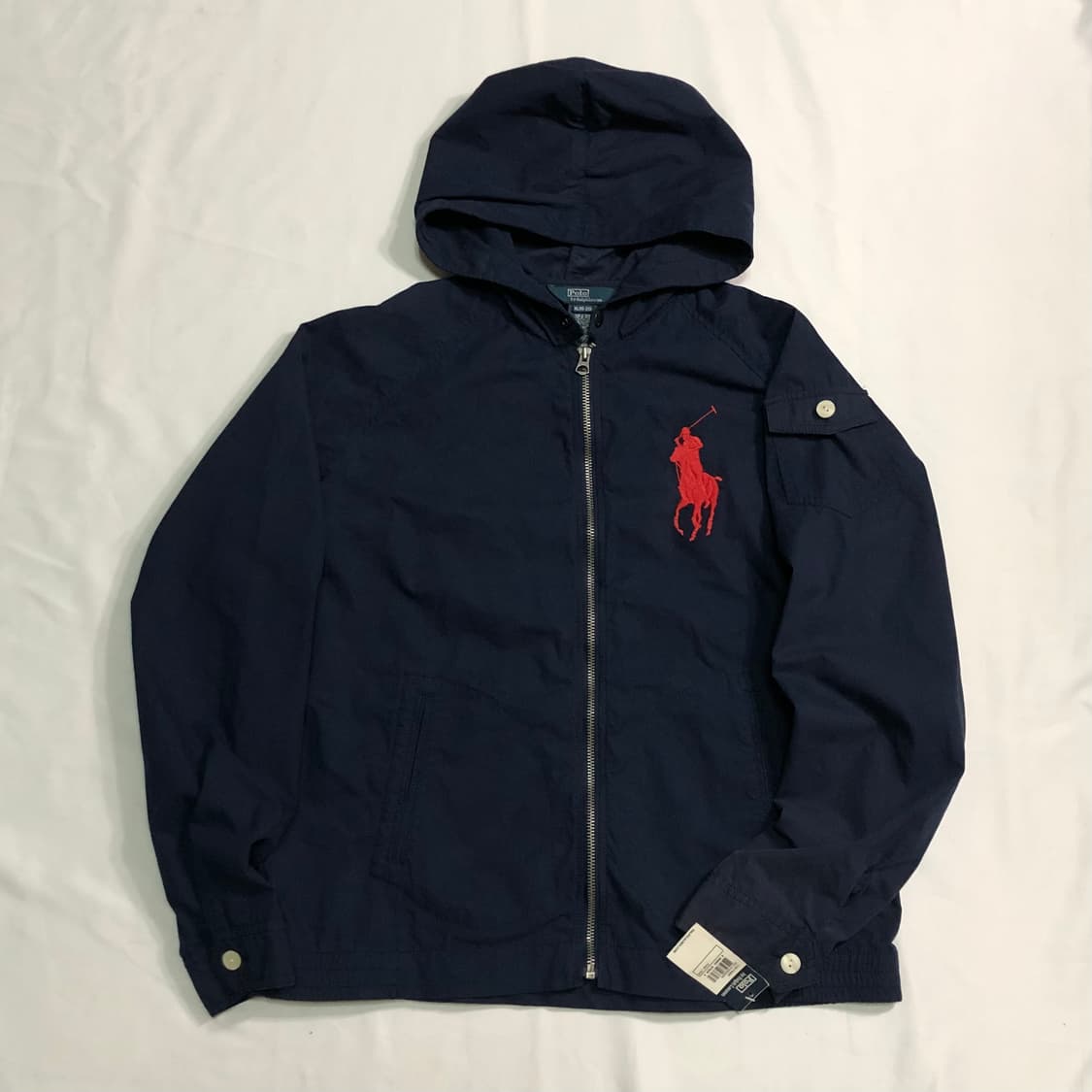 폴로 랄프로렌 빅포니 대장급 네이비 후드자켓 상품이미지2