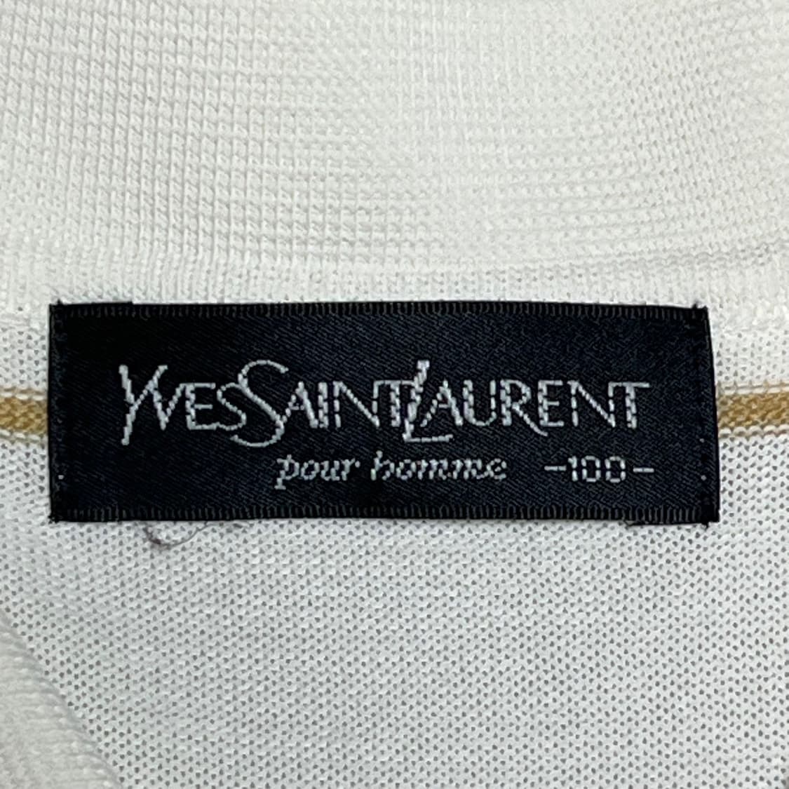 100 입생로랑 스트라이프 카라 티셔츠 상품이미지3