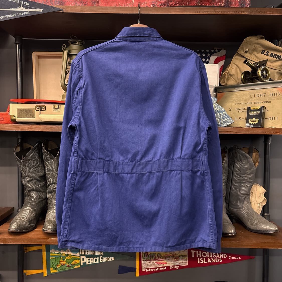 60~70s 알시코 오리지널 프렌치 워크자켓 / 4버튼 초어자켓 N812 상품이미지2