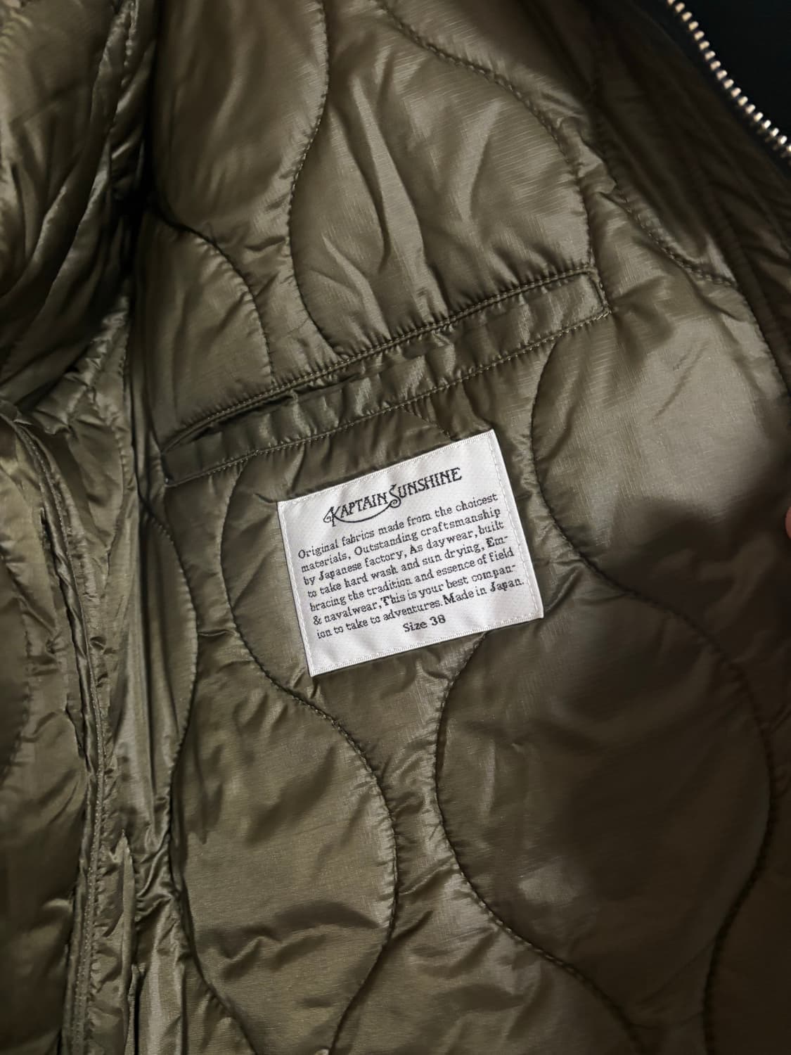 [38] 캡틴선샤인 피셔맨 레이어드 자켓 상품이미지5