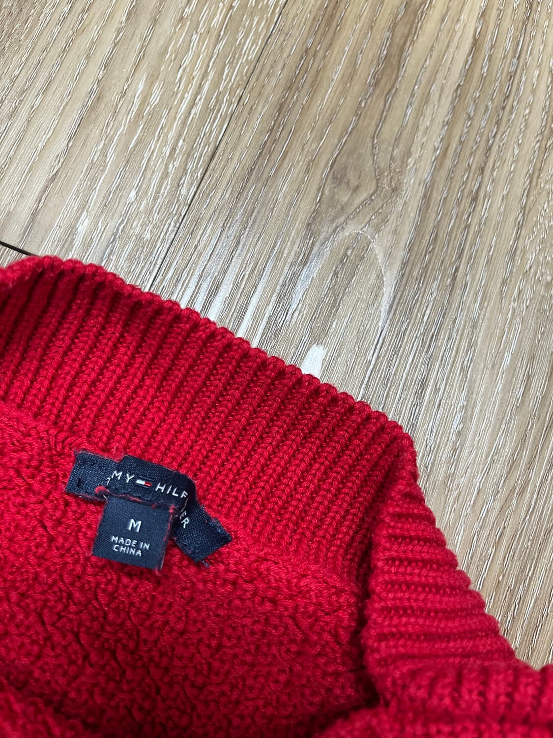 타미힐피거 꽈배기 니트 M 상품이미지3