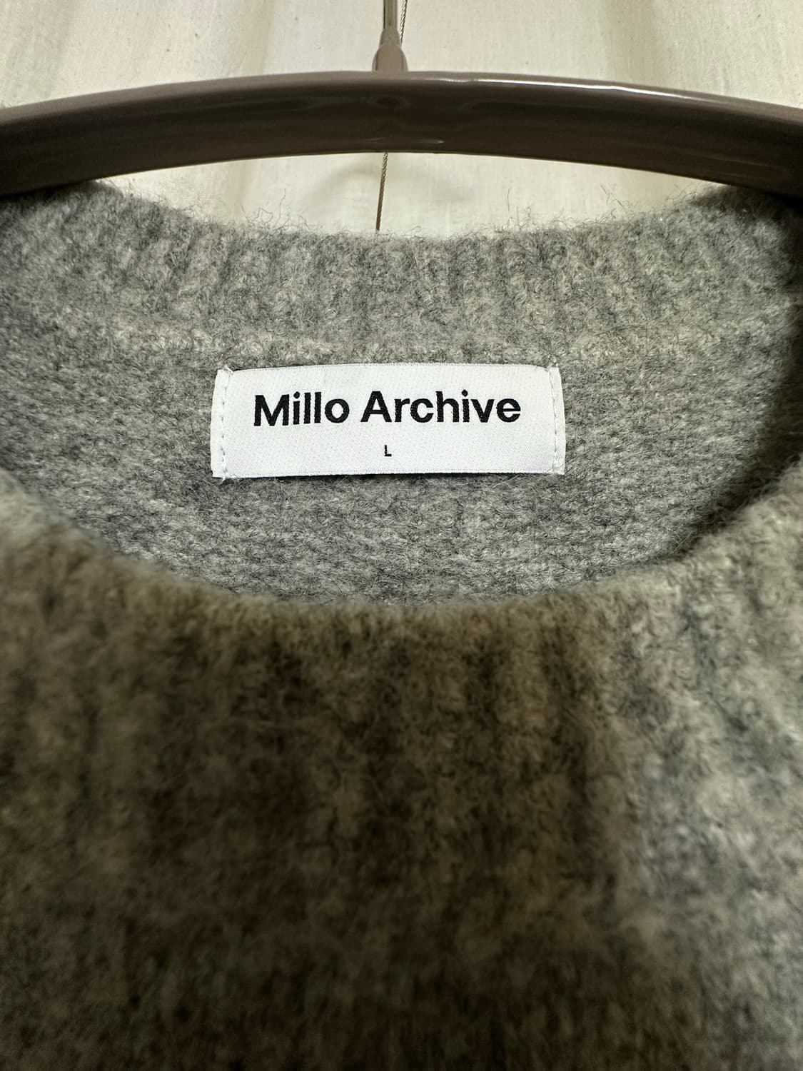 Millo archive Gray knit (L) 상품이미지4