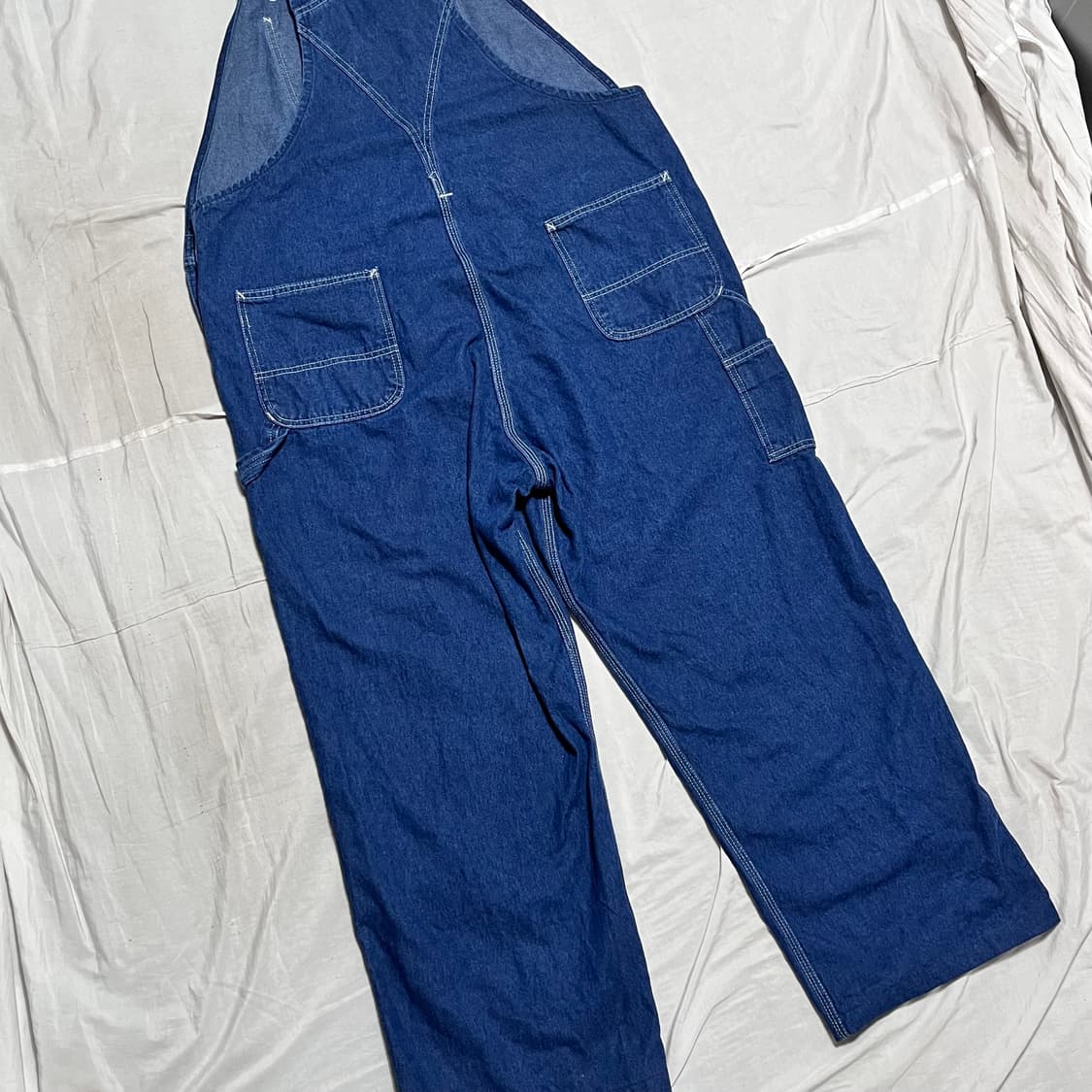 42 X 32칼하트 데님 오버롤 팬츠 상품이미지3