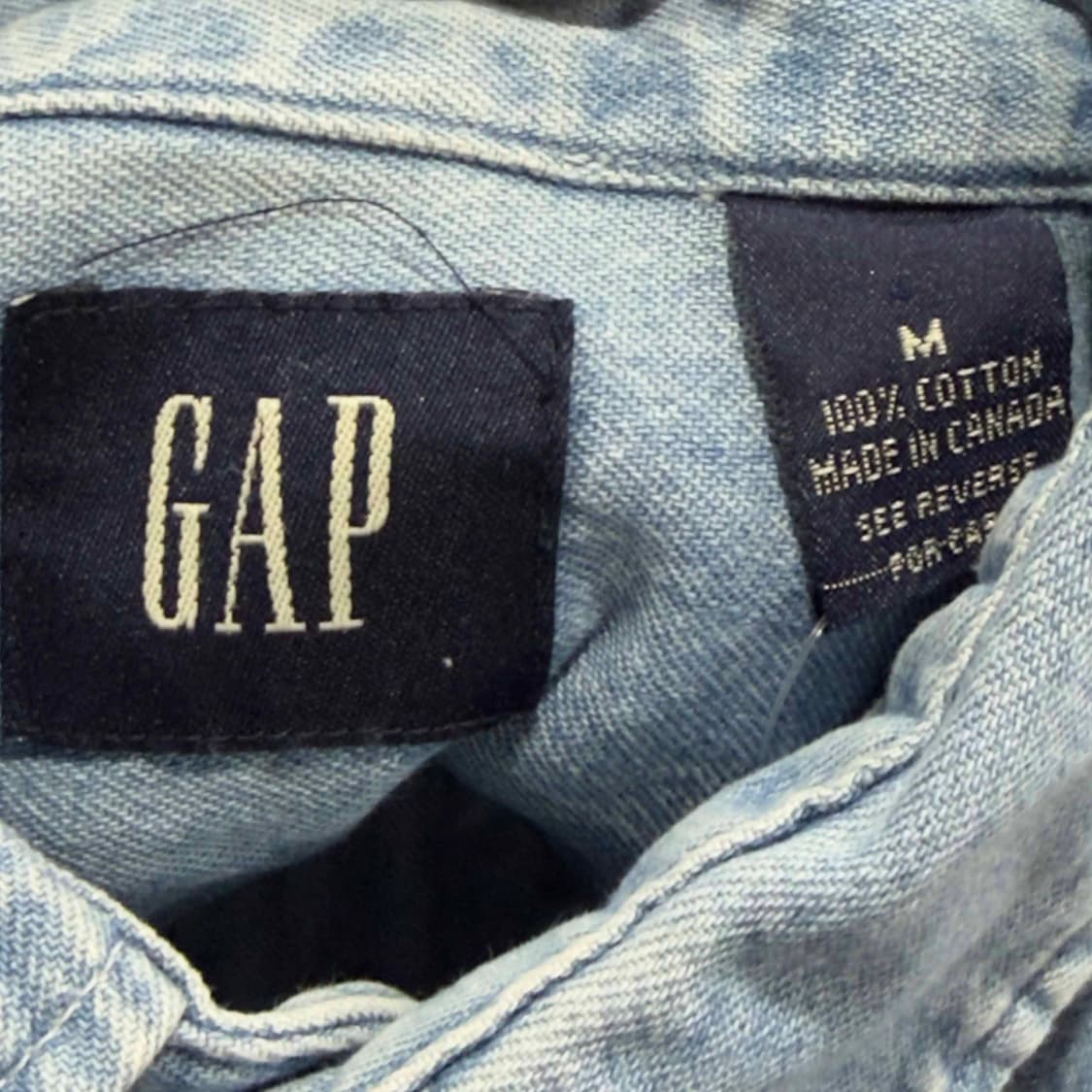 올드 갭 데님 긴팔 셔츠 상품이미지4