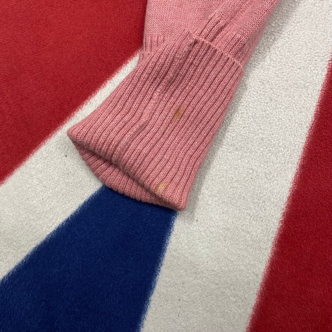 아베크롬비 딸기우유 가디건 여성 M 실측 44 상품이미지4