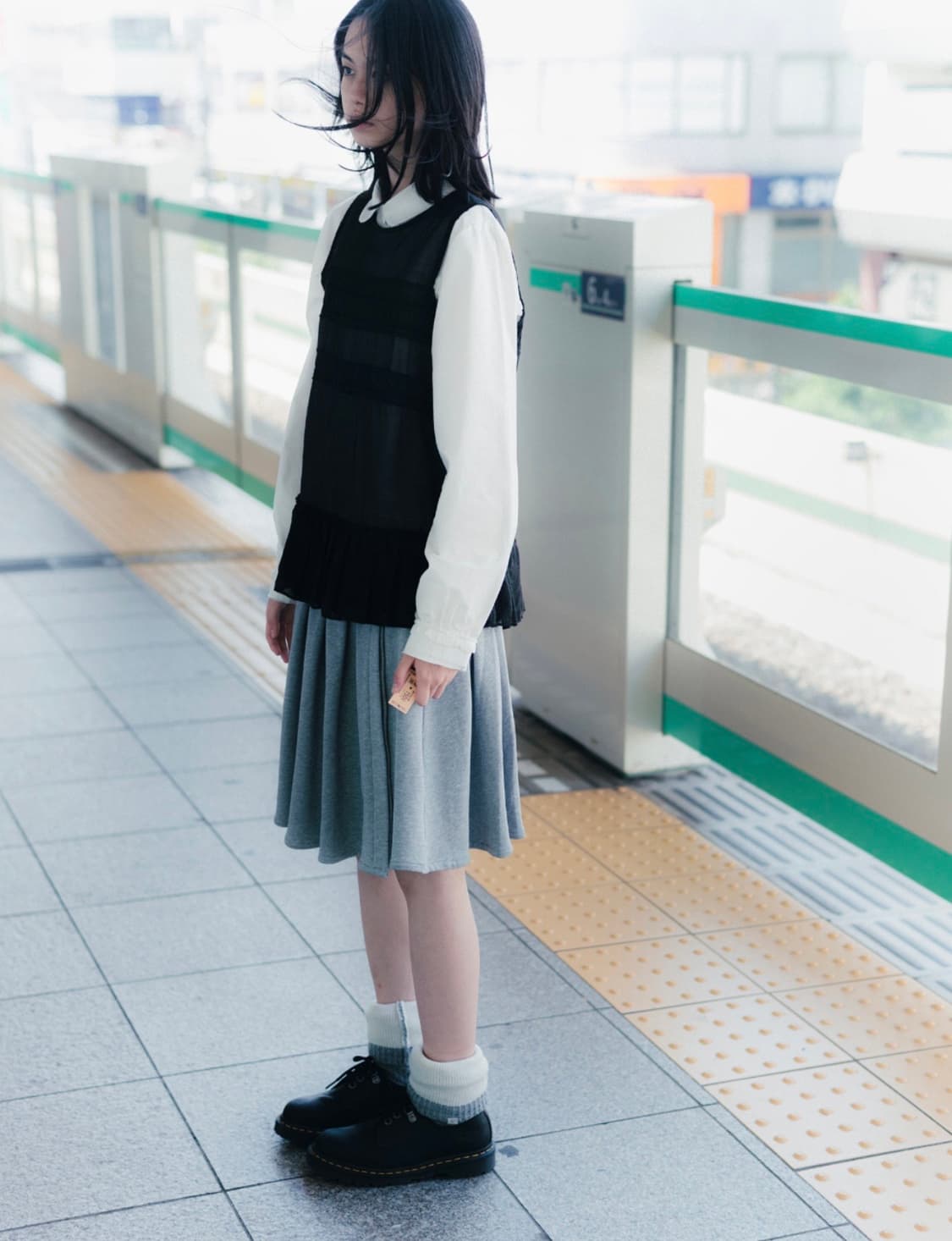 코이세오 (COYSEIO) ROUGH CUT FRILL SHIRT IVO 상품이미지4