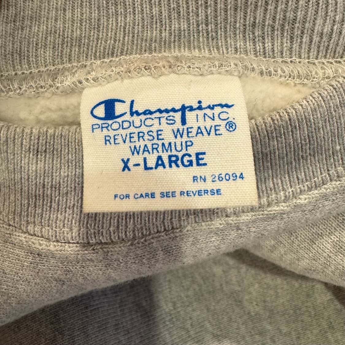 챔피온 리버스위브 스웻셔츠 (XL) 상품이미지3