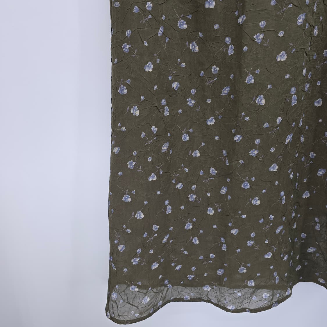 소프트 무드 은은한 올리브 스커트 oriental floral 상품이미지8