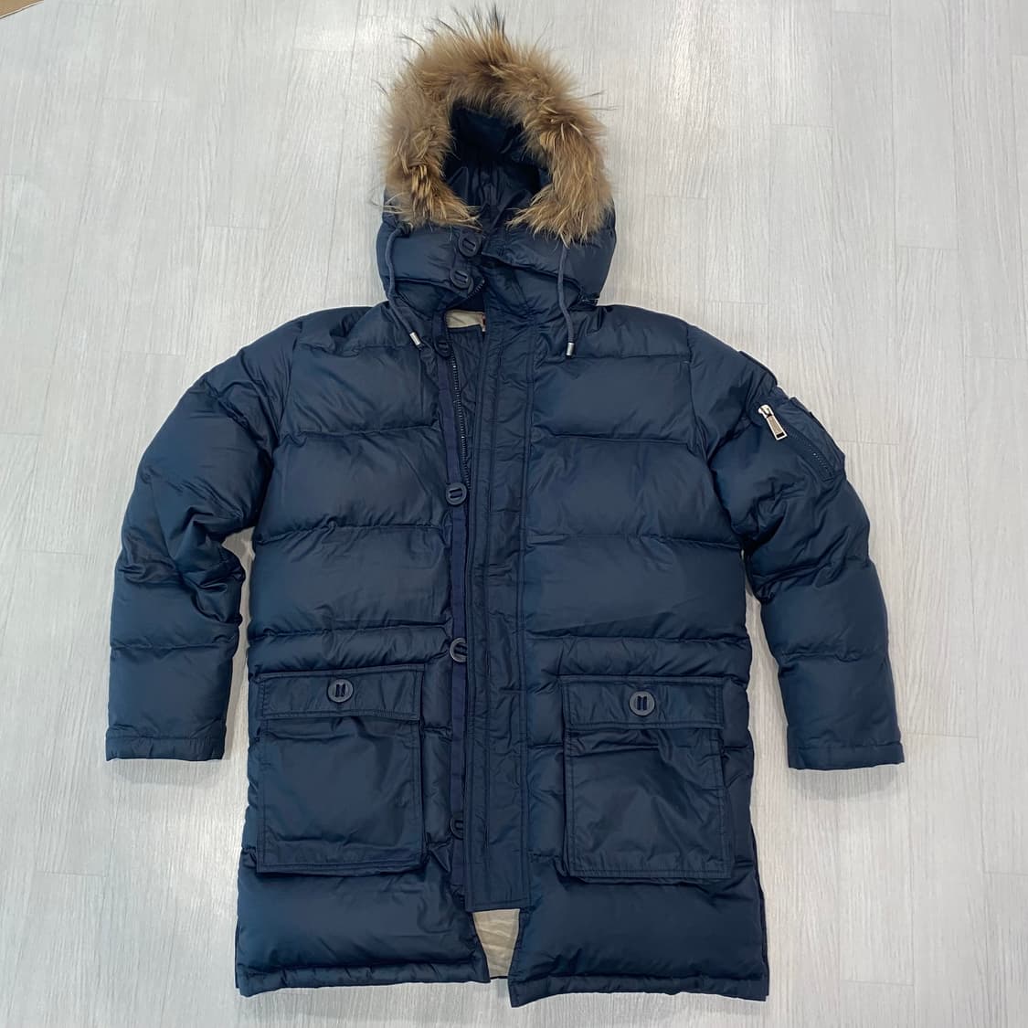 스노우피크 펄 덕 다운 패딩 네이비 95 상품이미지3