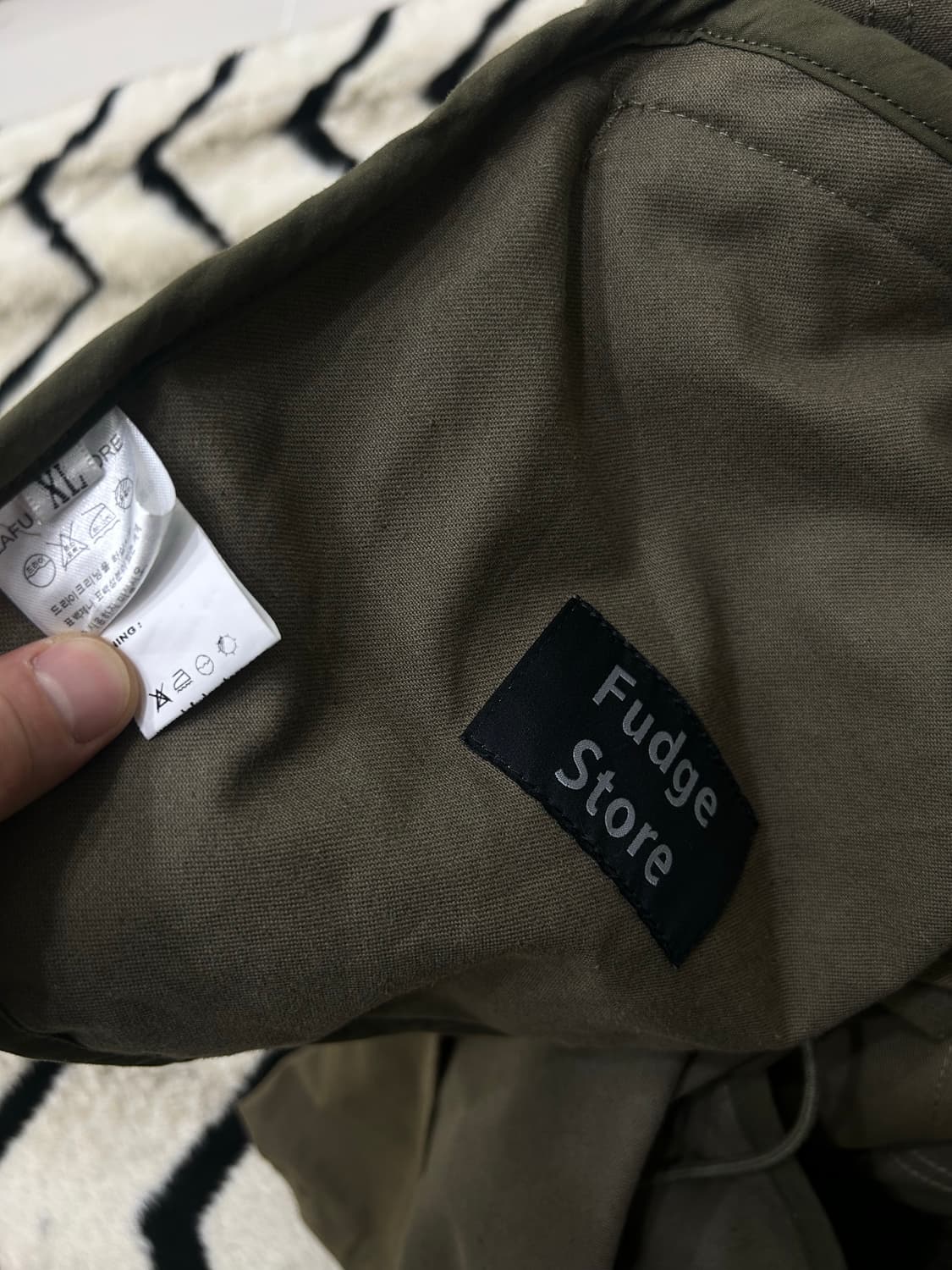 [XL]라퍼지스토어 피쉬테일 자켓/카키 상품이미지5