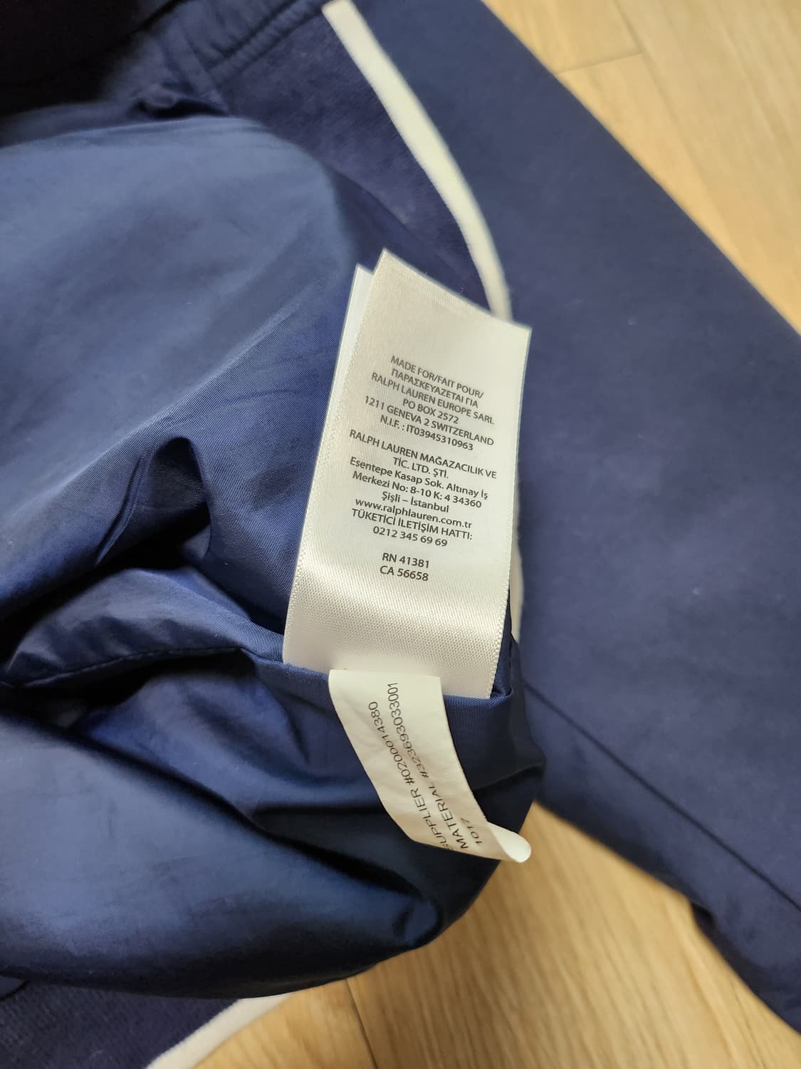 폴로랄프로렌 블루종점퍼 (XL18-20  상품이미지7