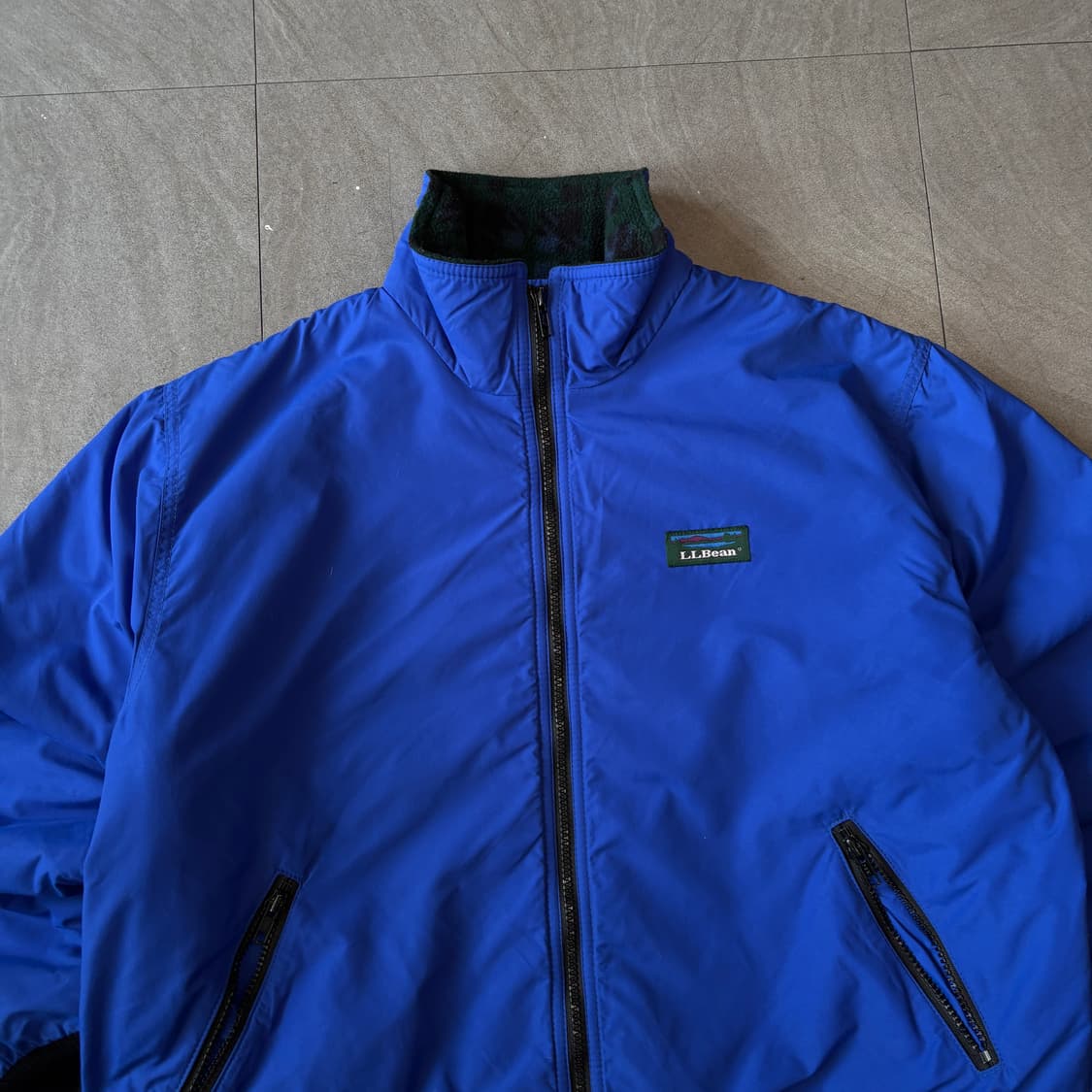90s L.L.bean 90년대 생산 엘엘빈 아즈텍 웜업 자켓 상품이미지3