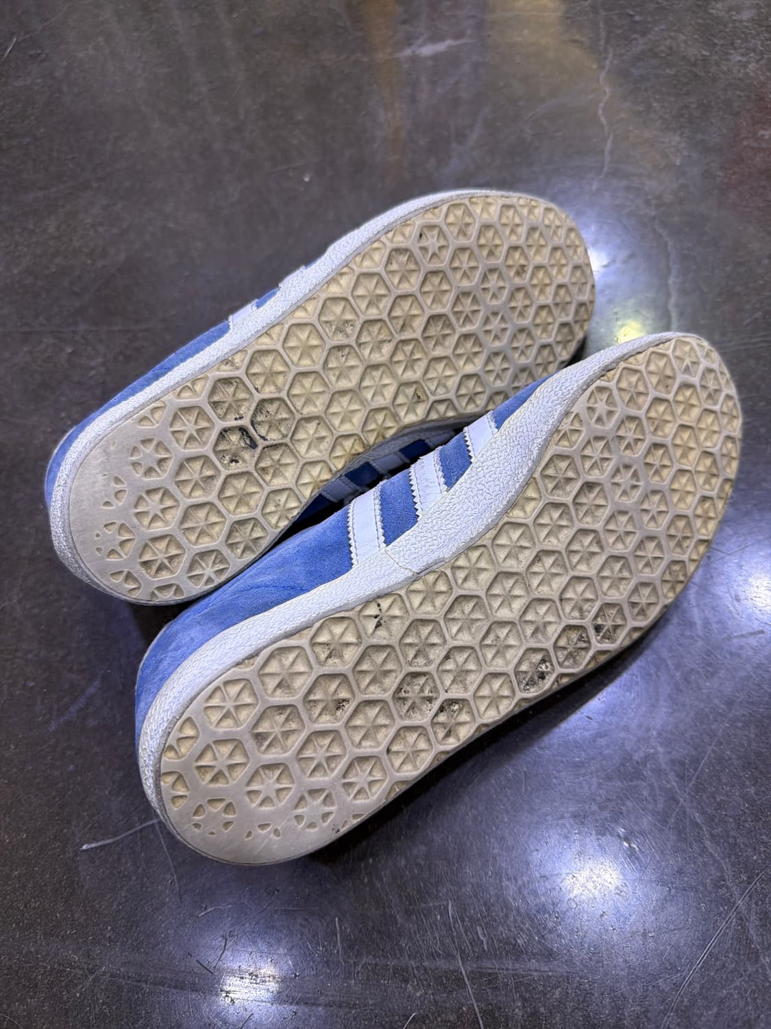 아디다스 가젤 스웨이드 스니커즈 블루스카이 235 상품이미지8