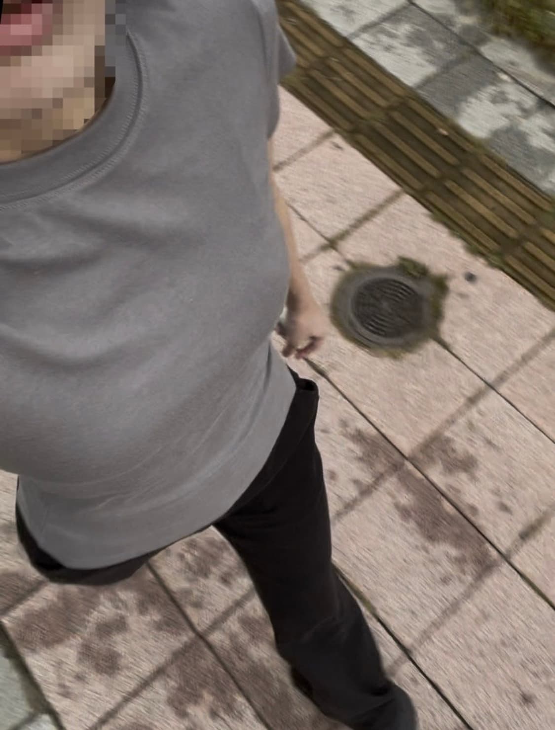 헬레네파리스 올데이 라운드 티셔츠 그레이 긴팔 상품이미지2