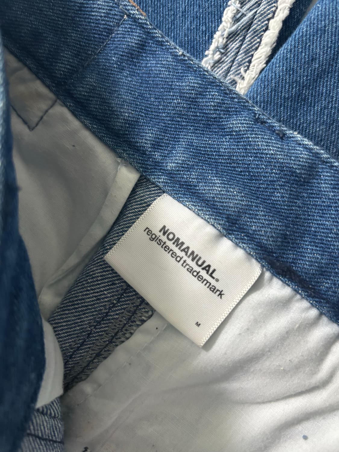 노메뉴얼 데님 디자인 M 상품이미지5