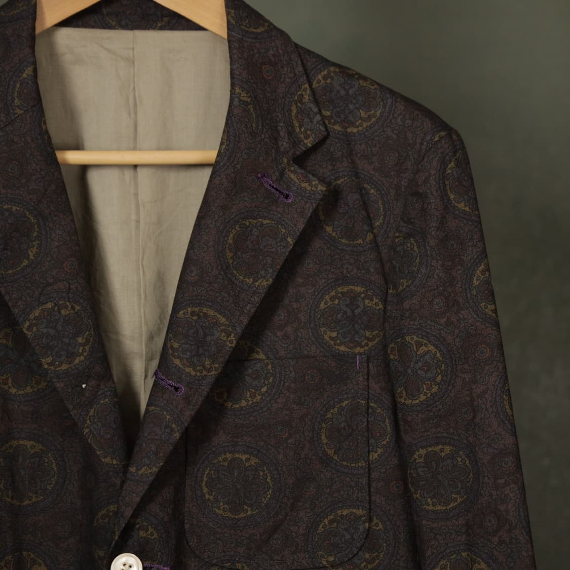 니들스 메달리온 페이즐리 패턴 자켓 상품이미지1