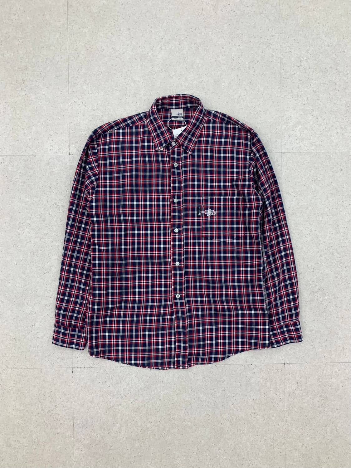 Stussy 90s 올드 스투시 플란넬 셔츠 상품이미지1