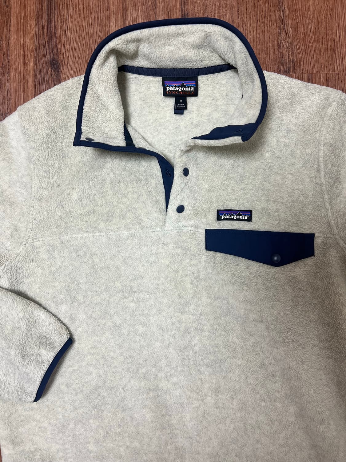 파타고니아 신칠라 풀오버 M 오트밀 상품이미지4