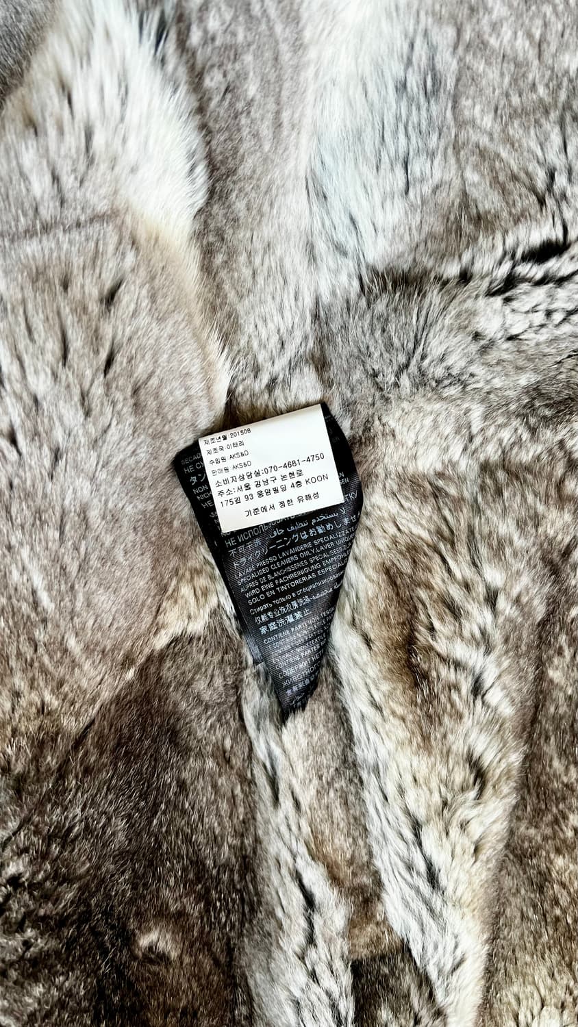 미스터앤미세스퍼 / M65 토끼털 야상(래빗퍼) / S (100) 상품이미지4