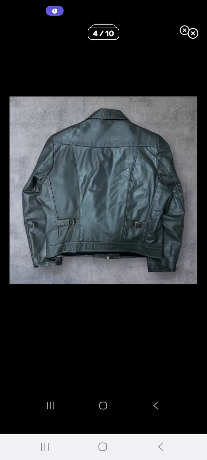 80s The Leather Shop 아르헨티나 가죽자켓 상품이미지4