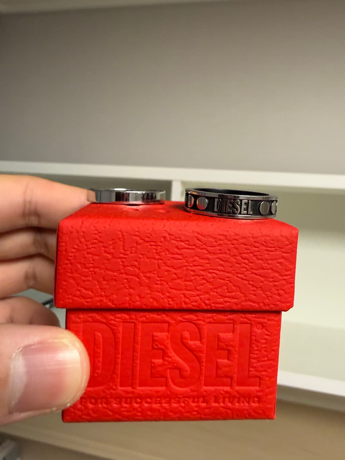 [새상품] 디젤 반지 11.5호 (국내 24-25호) 상품이미지1