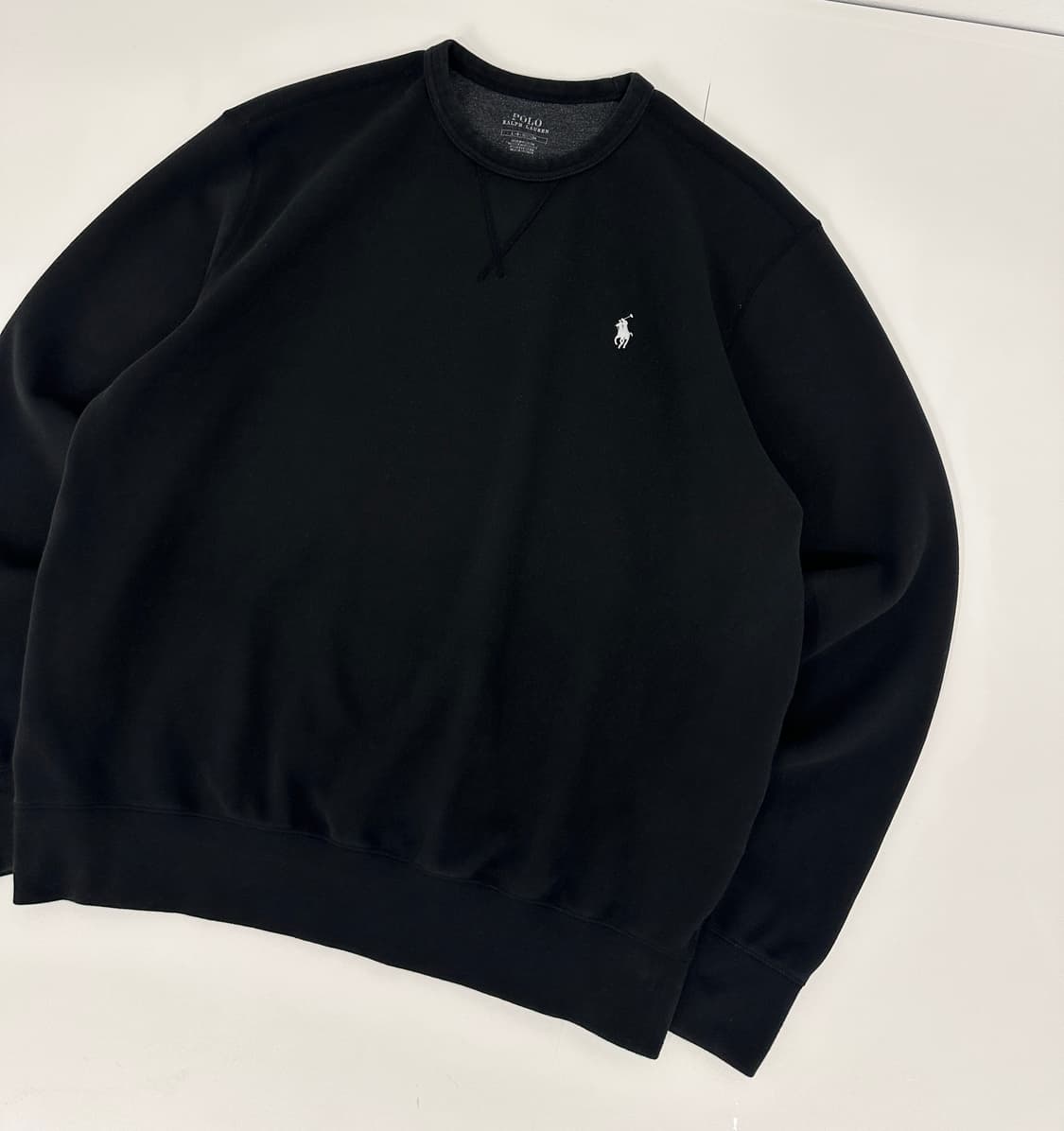 폴로 블랙 화이트포니 스웻셔츠 맨투맨 상품이미지2