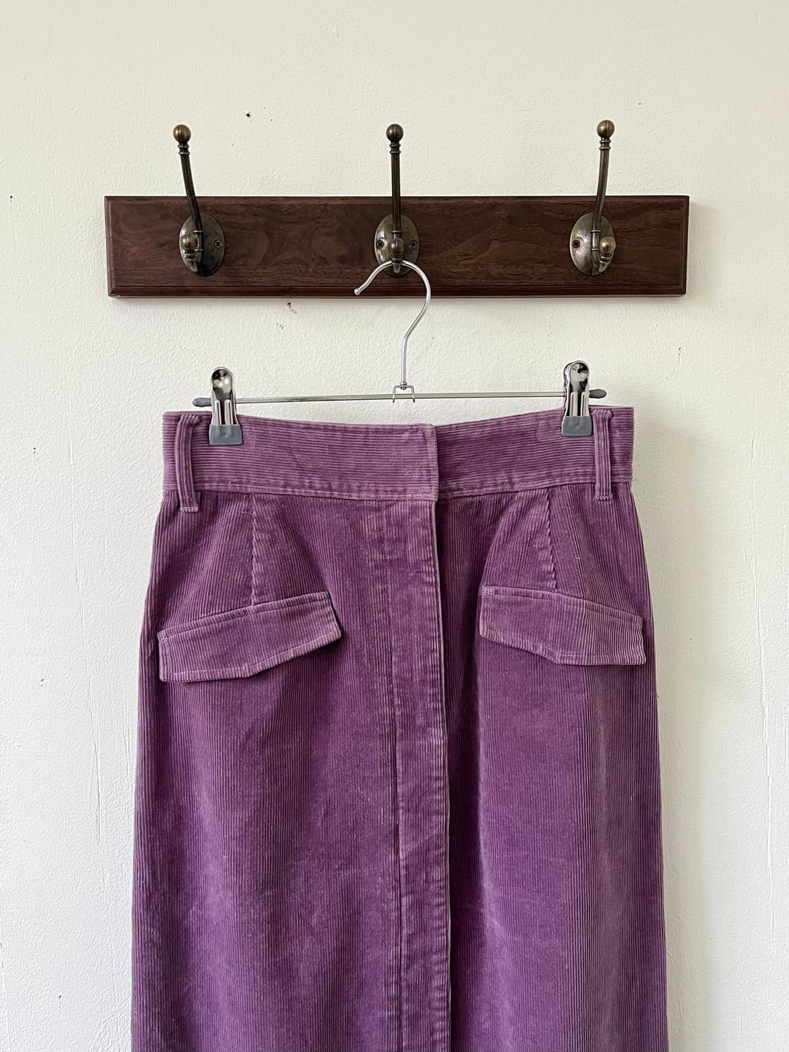 SIMPLICITE 라벤더 코듀로이 스커트 상품이미지2